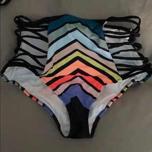 Victoria secret high waisted bathing suit bottom